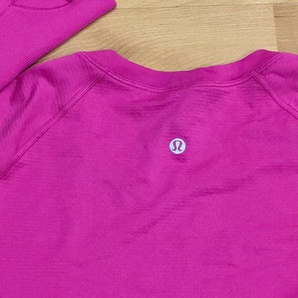 New Lululemon Swiftly Tech Long Sleeve in Sonic Pink - Picture 6 of 8